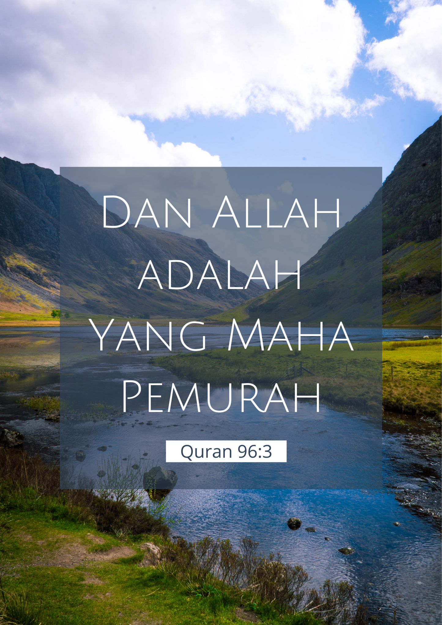 Your Lord is the Most Generous, Stengthen Faith