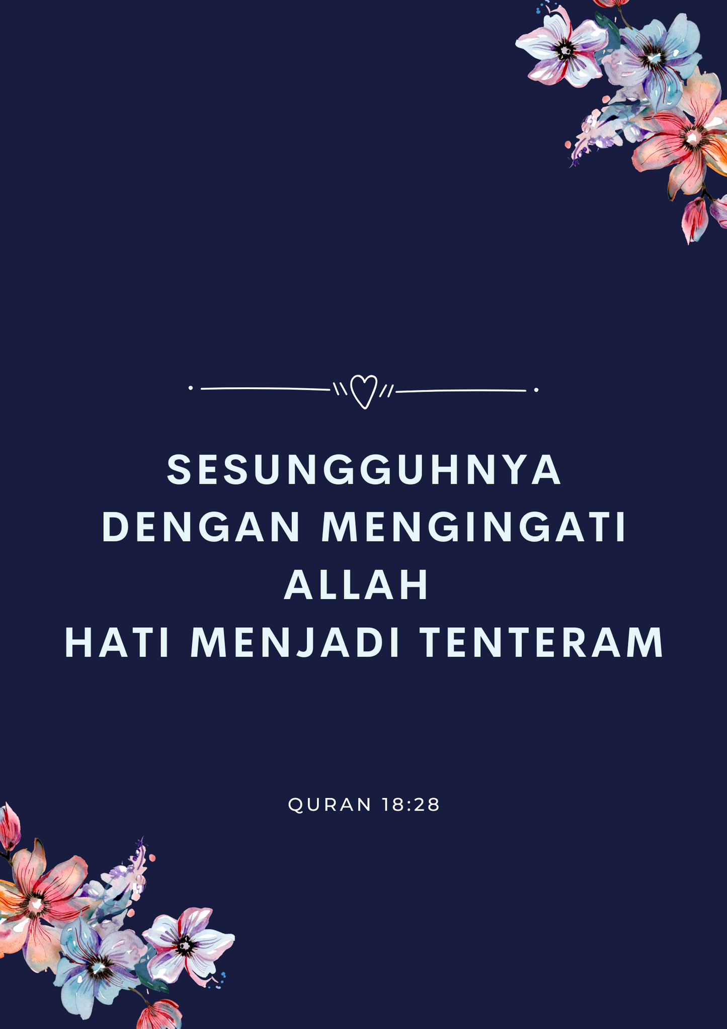 Hearts Find Rest in Allah's Remembrance, Peace, Patience