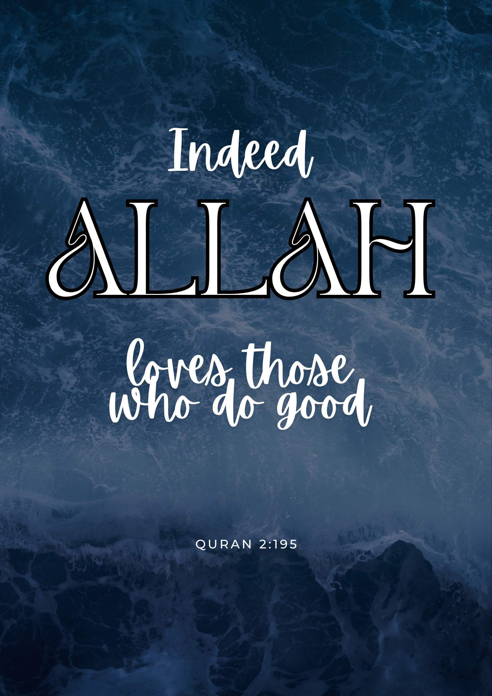 Allah Loves Those Who Do Good