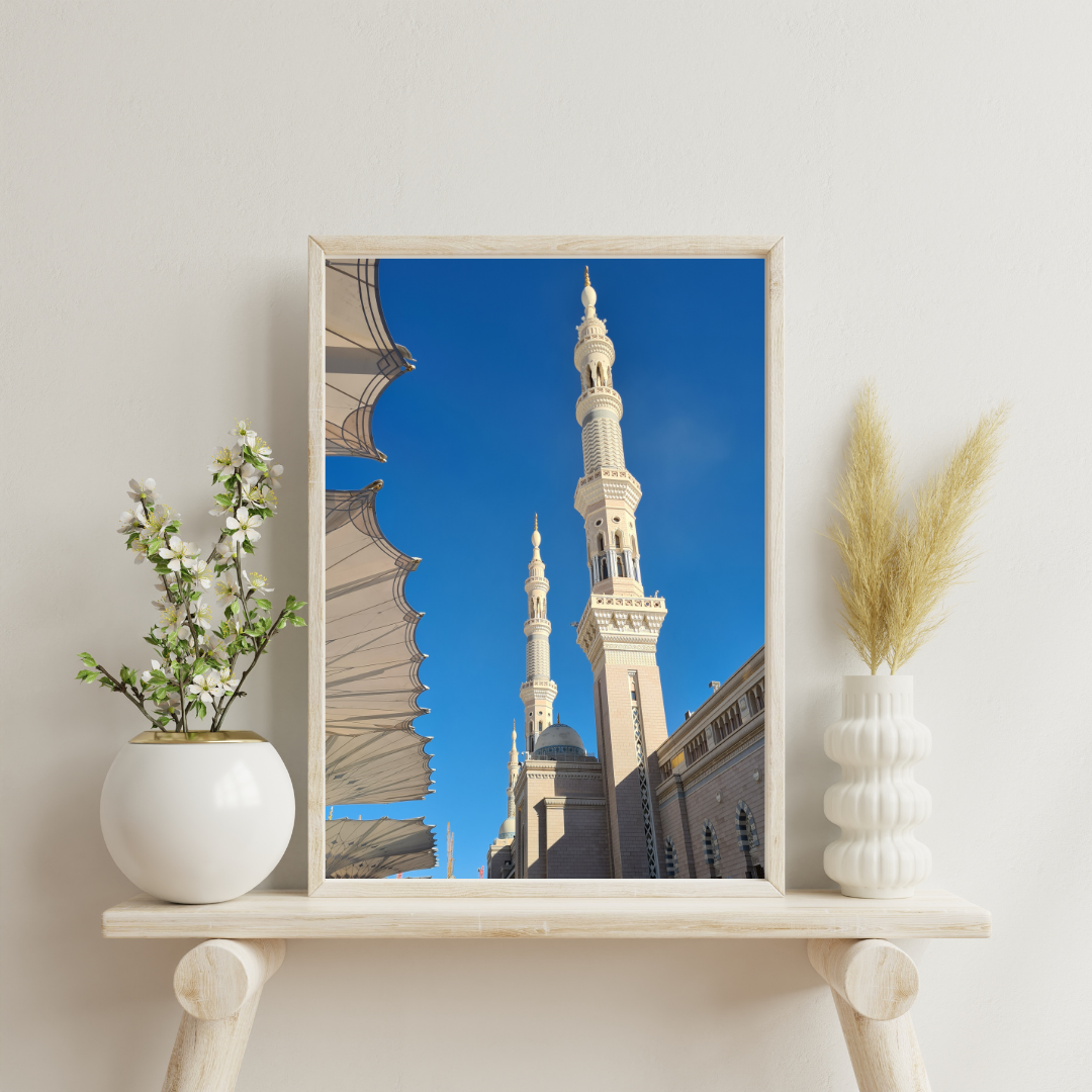 Sacred Serenity: Masjid Nabawi Pair