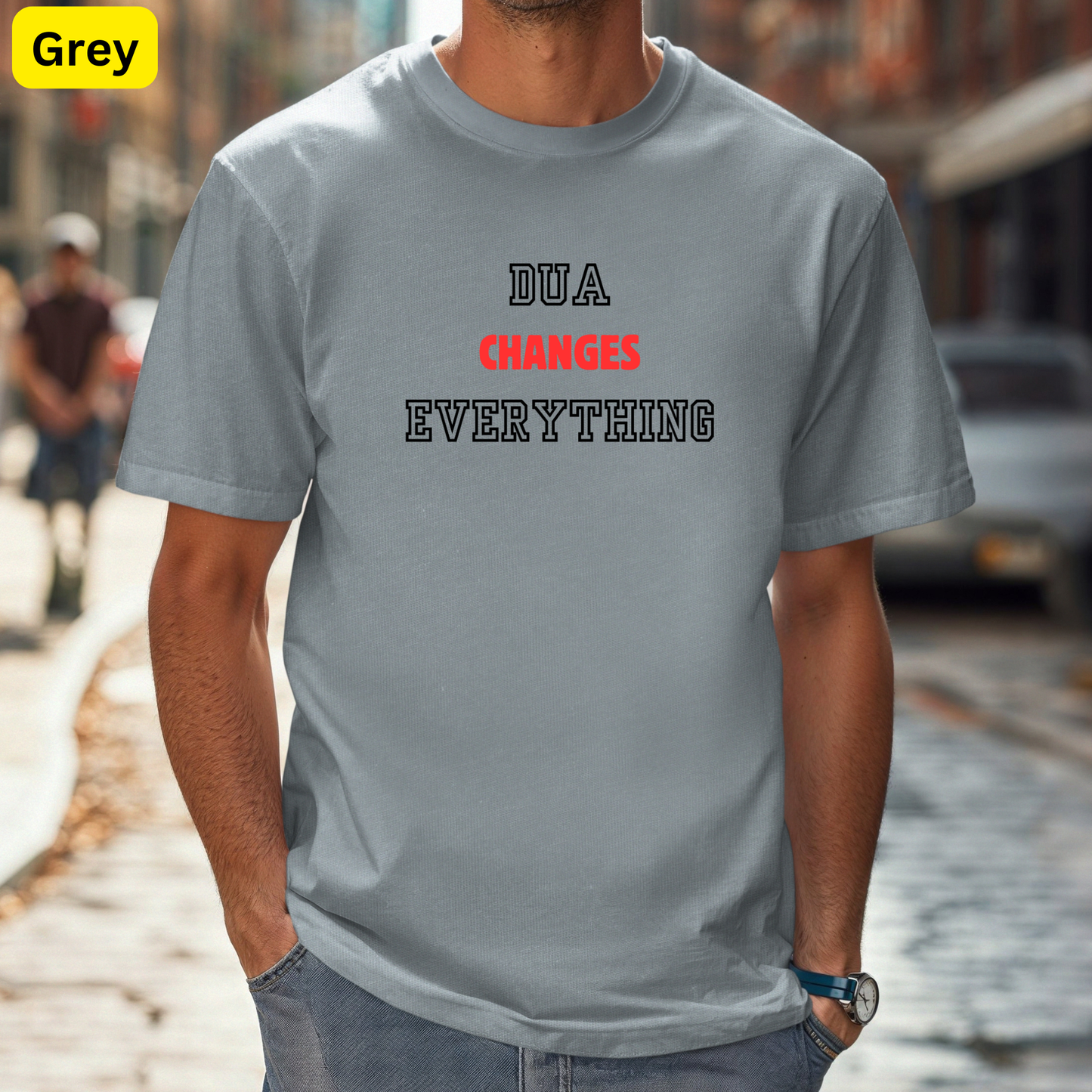 Make Dua | Minimalist Islamic Shirt | Muslim Reminder Tee Ilm Artistry