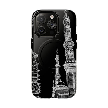 Magnetic Phone Case, iPhone Case, Masjid Nabawi, Personalised