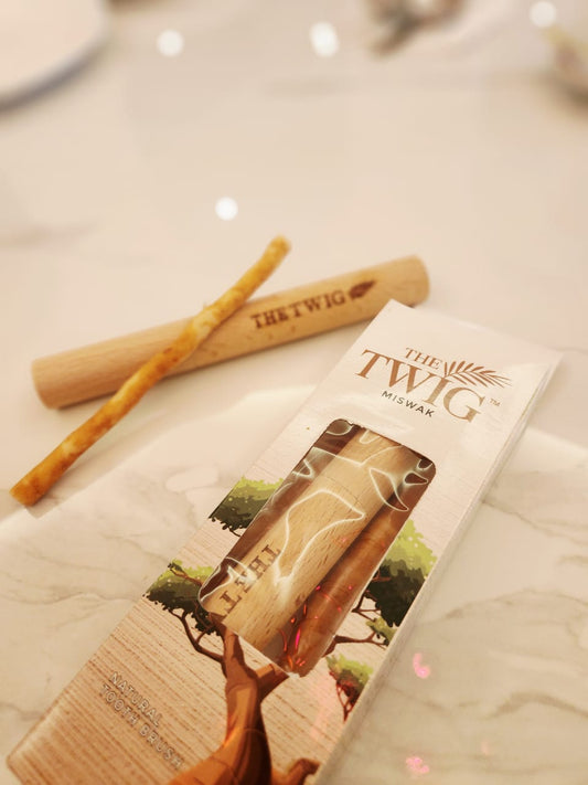 🌿 The Twig - Premium Natural Miswak Toothbrush Kit