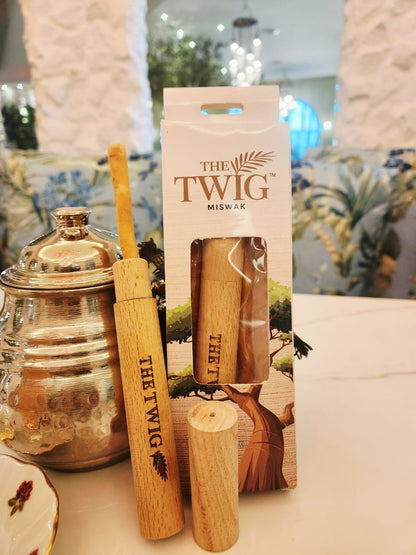 🌿 The Twig - Premium Natural Miswak Toothbrush Kit