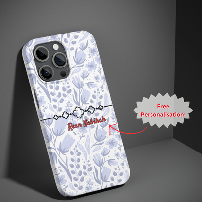 Custom Floral Phone Case – Tough Cases with Personalised Name